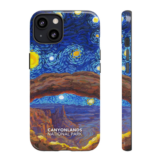 Canyonlands National Park Phone Case - Starry Night