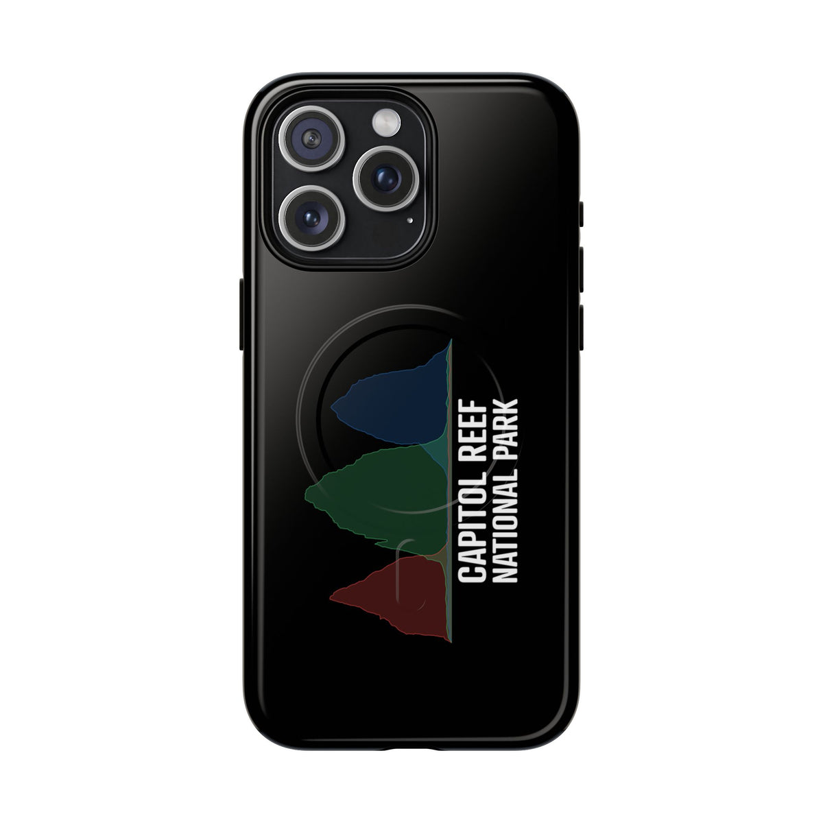 Capitol Reef National Park iPhone Case with MagSafe - Histogram Design