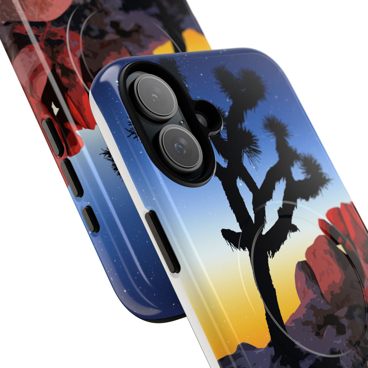 Joshua Tree National Park iPhone Case with MagSafe - Night