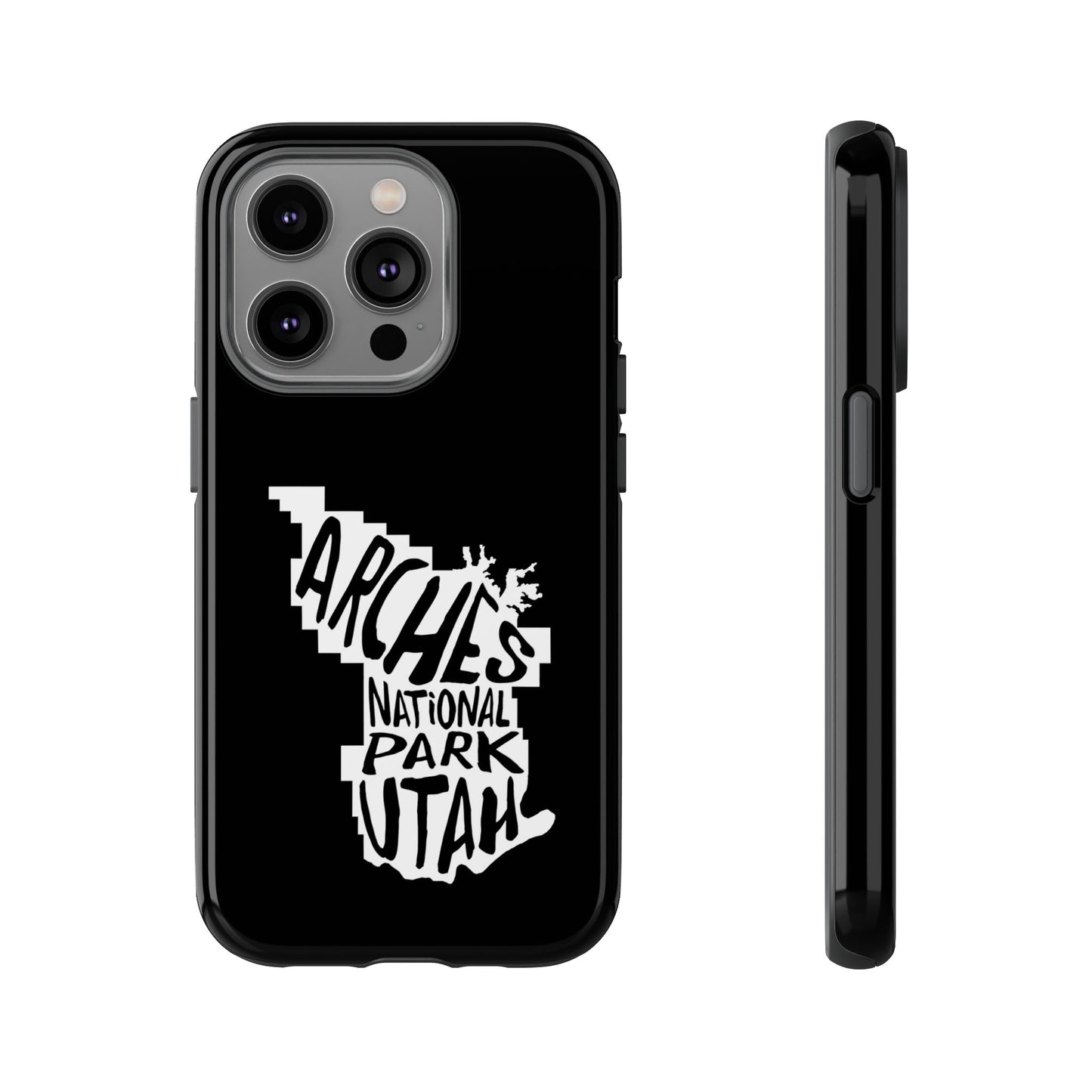 Arches National Park Phone Case - Map Design