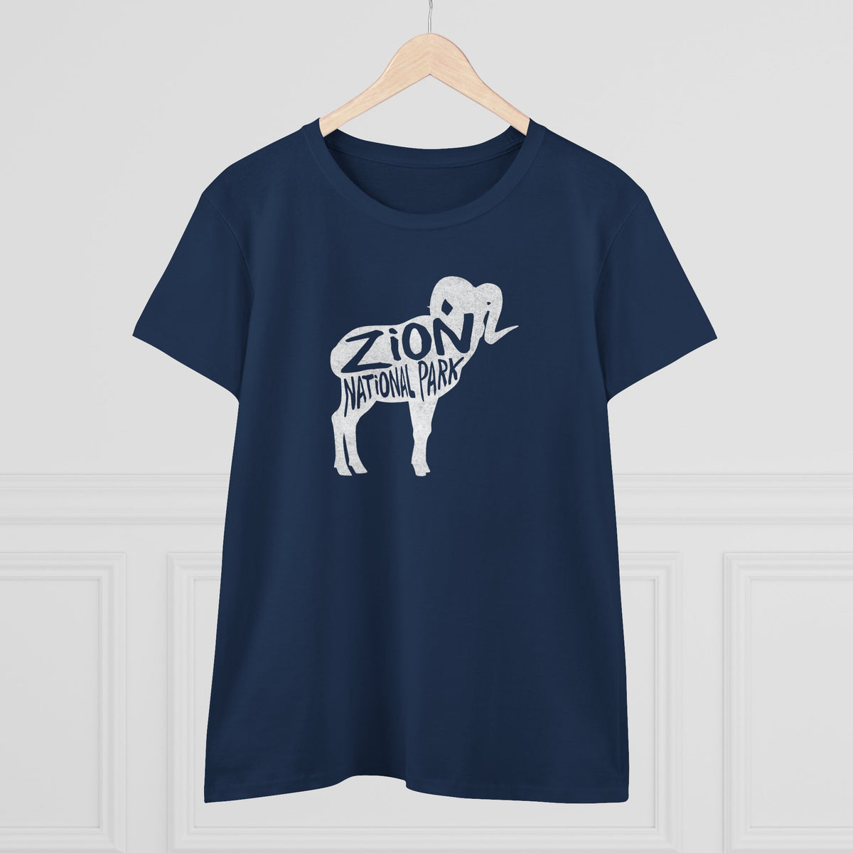 Zion National Park Women's T-Shirt - Bighorn Sheep