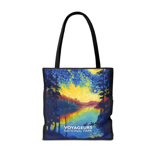 Voyageurs National Park Tote Bag - The Starry Night Large