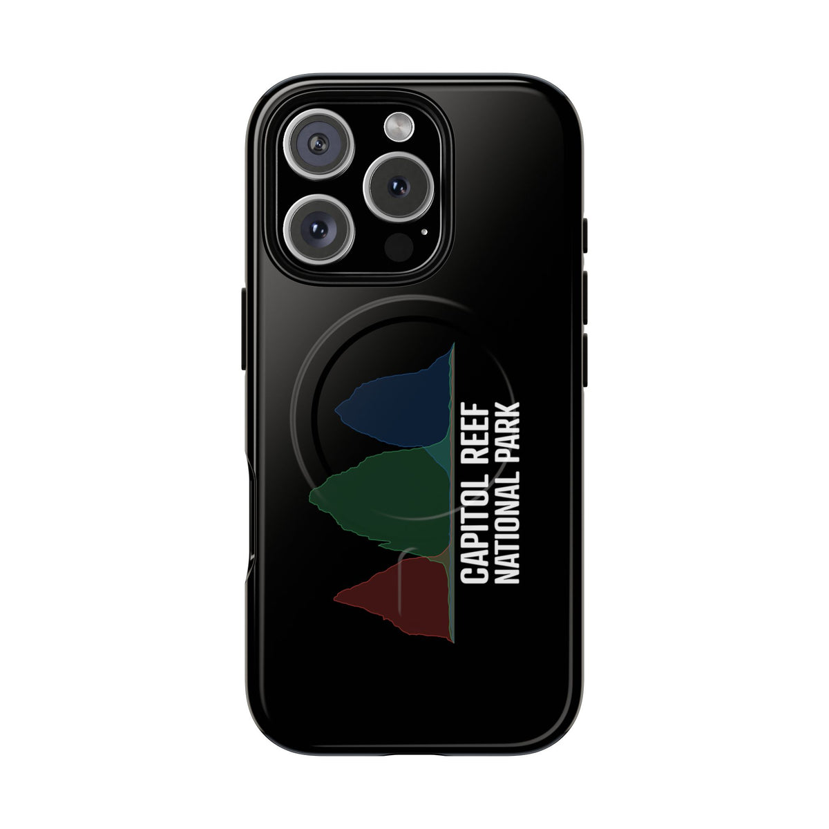 Capitol Reef National Park iPhone Case with MagSafe - Histogram Design