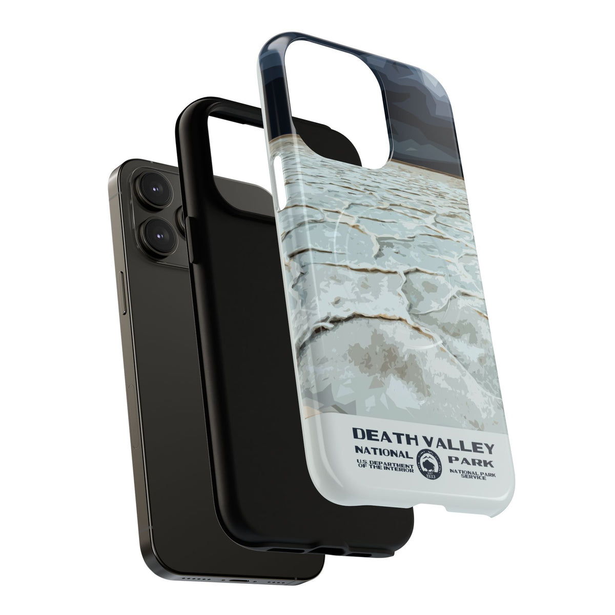 Death Valley National Park iPhone Case with MagSafe - Badwater Basin
