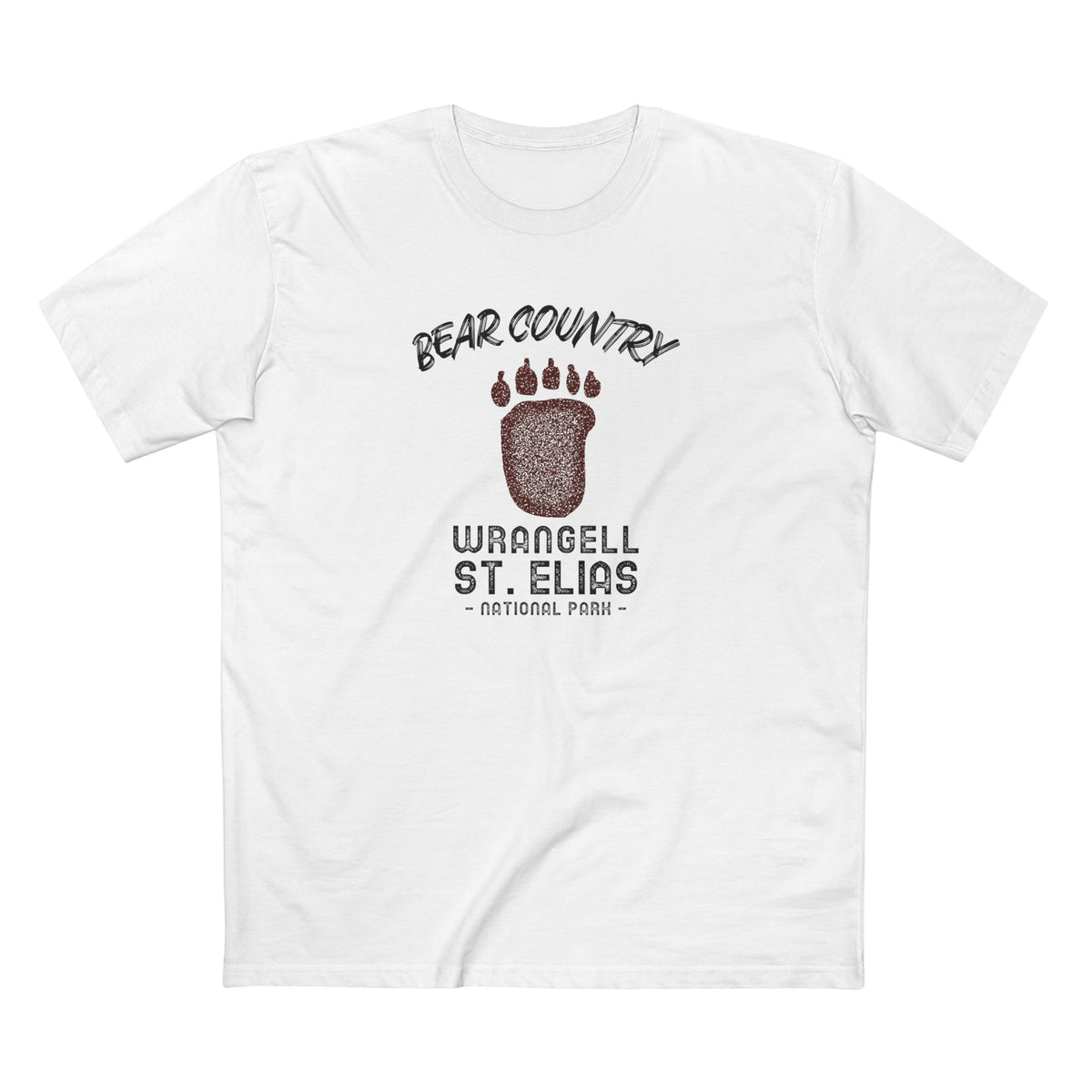 Wrangell St Elias National Park T-Shirt - Bear Country in White