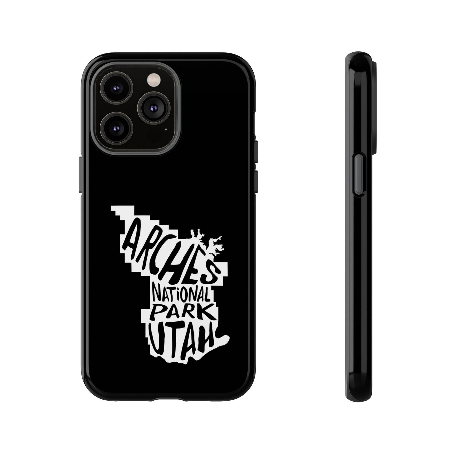 Arches National Park Phone Case - Map Design