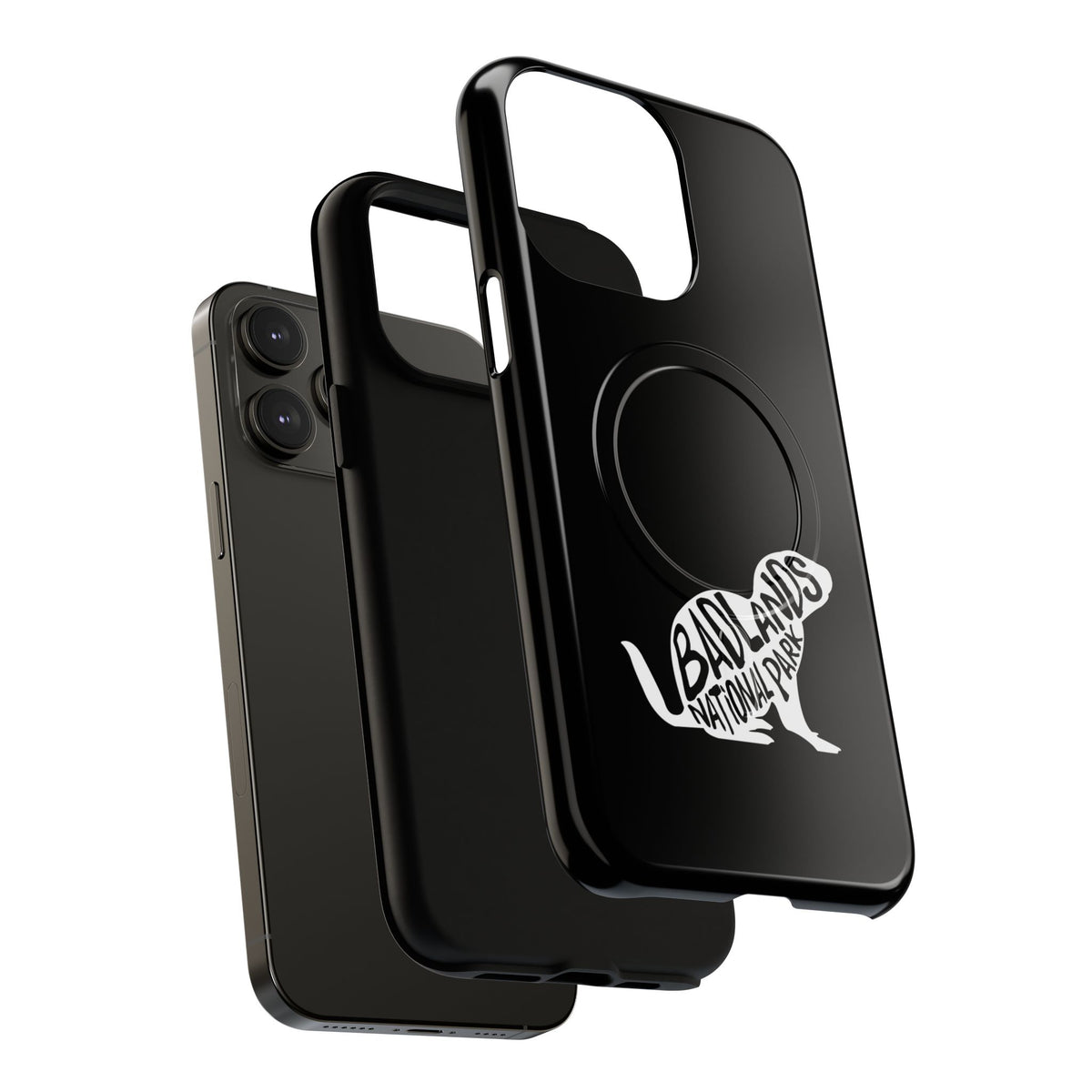 Badlands National Park iPhone Case with MagSafe - Prairie Dog Design