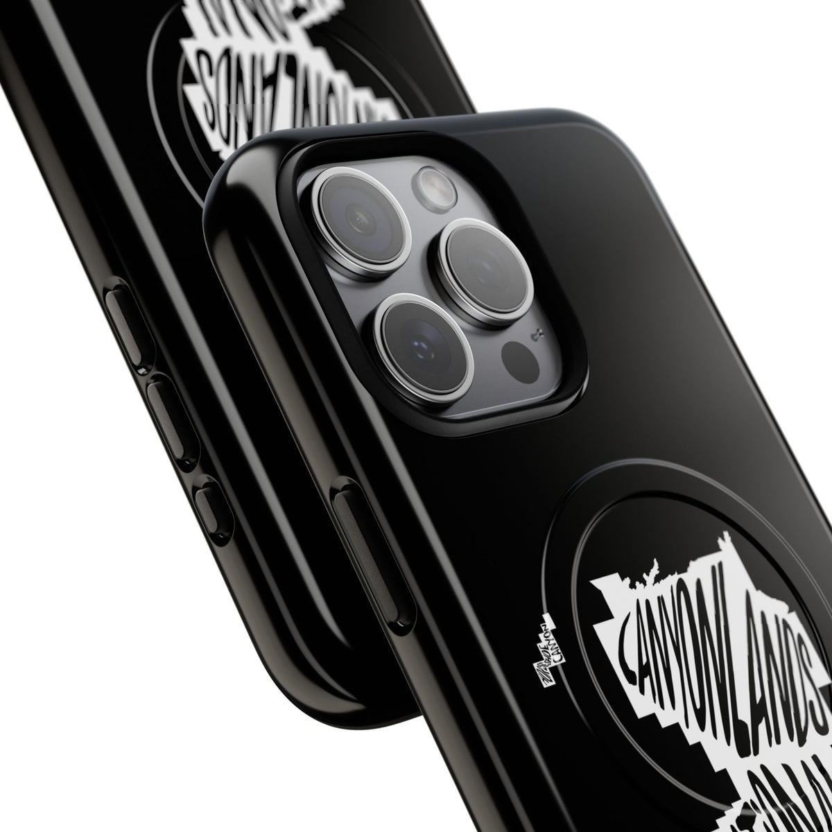 Canyonlands National Park iPhone Case with MagSafe - Map Design
