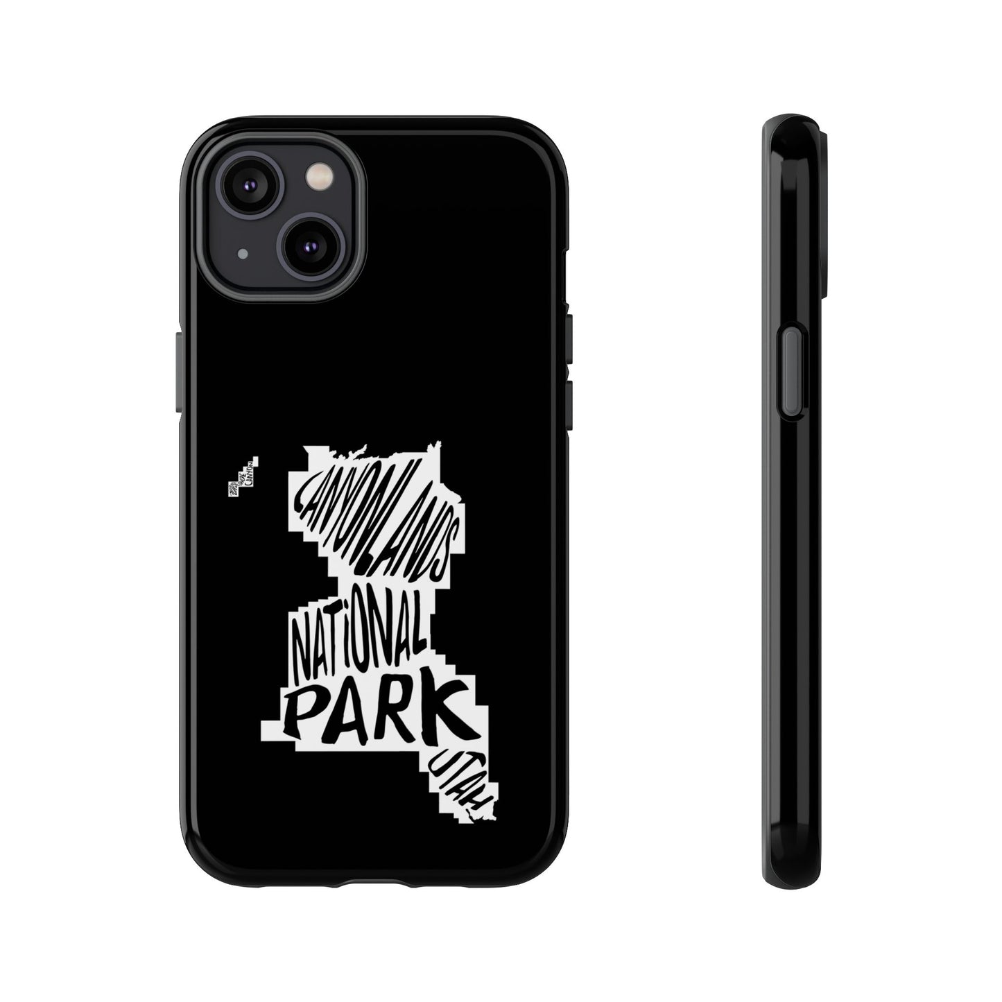 Canyonlands National Park Phone Case - Map Design