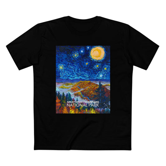 Great Smoky Mountains National Park T-Shirt - The Starry Night