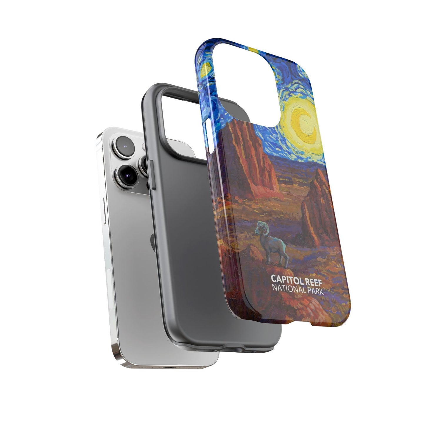 Capitol Reef National Park Phone Case - Starry Night