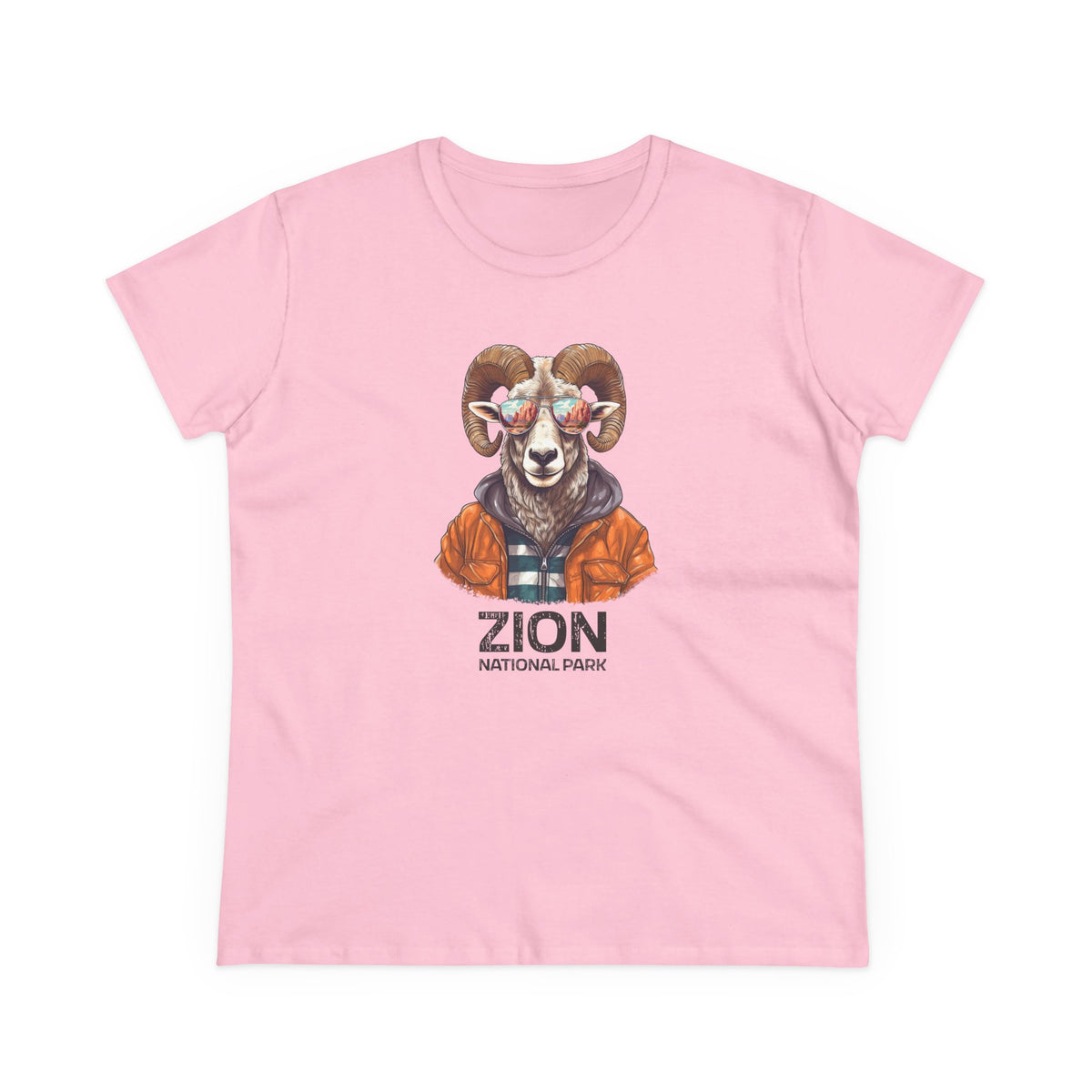 Zion National Park Women's T-Shirt - Cool Bighorn Sheep