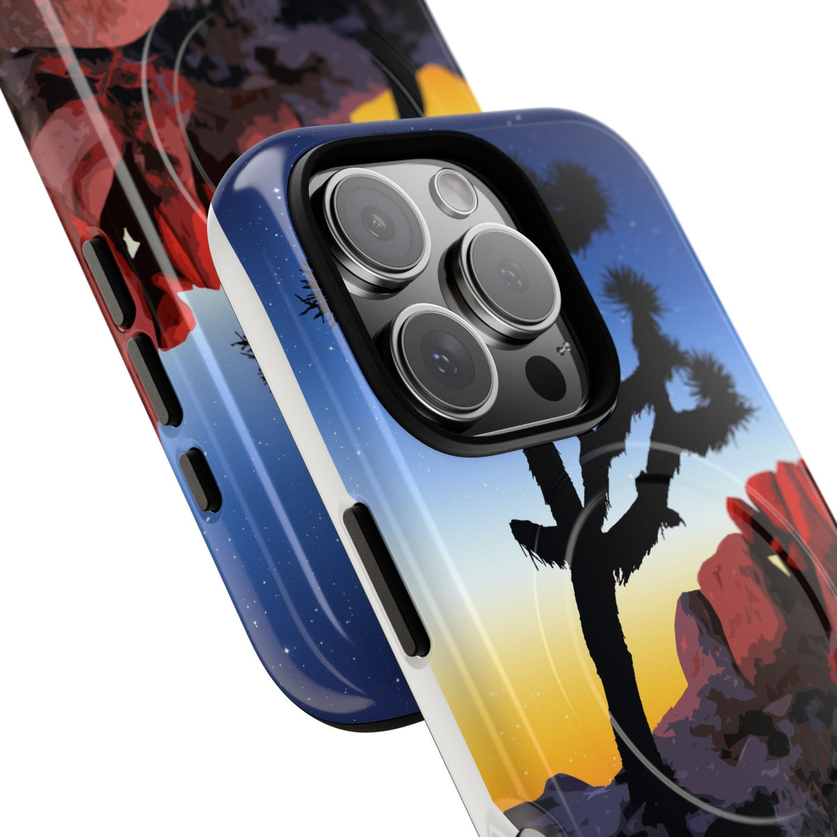Joshua Tree National Park iPhone Case with MagSafe - Night