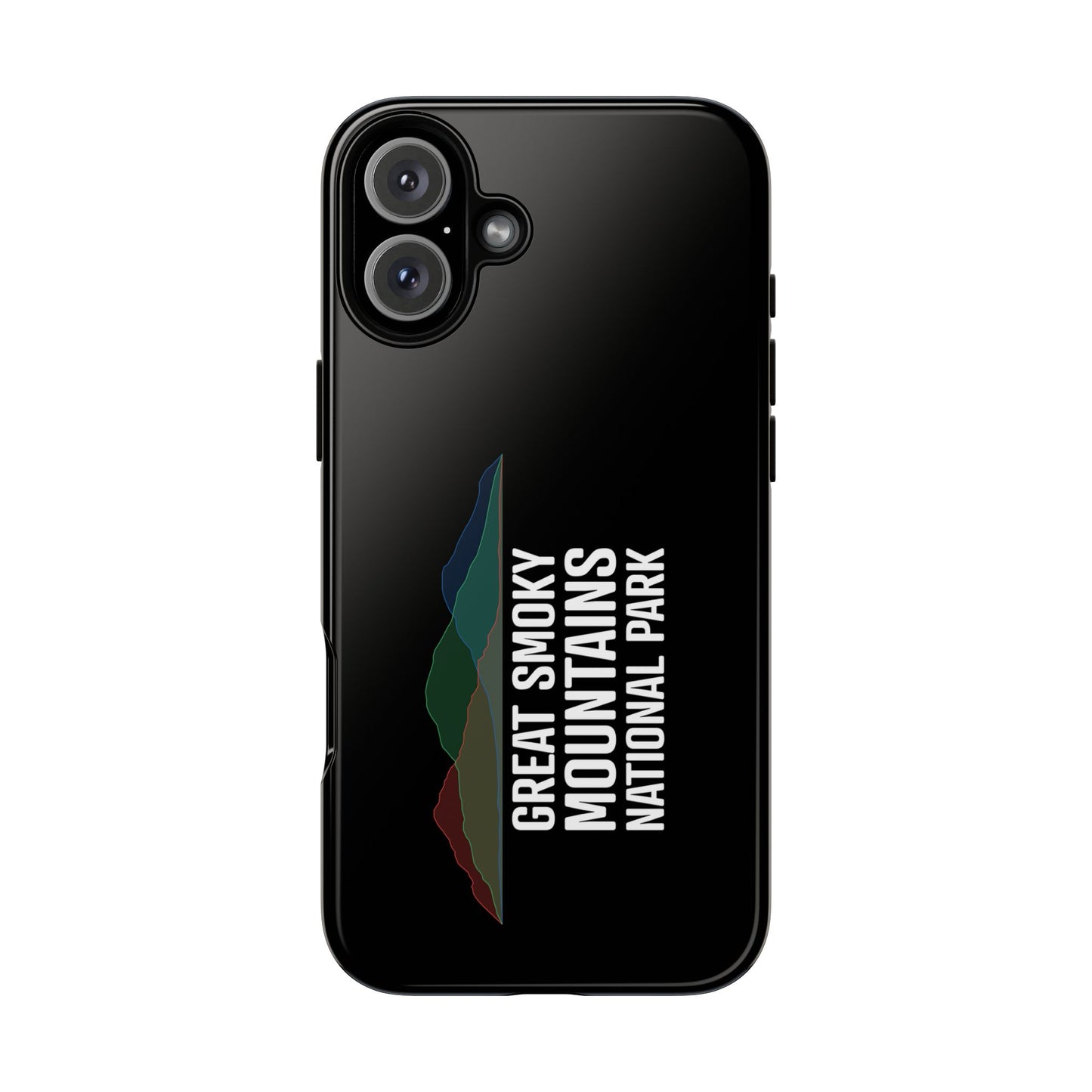 Great Smoky Mountains National Park Phone Case - Histogram Design