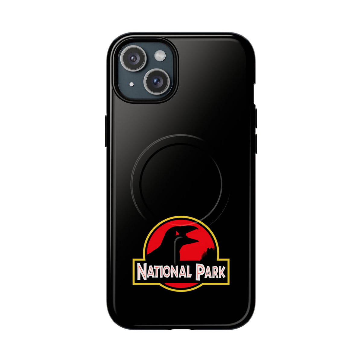 Acadia National Park iPhone Case with MagSafe - Puffin Parody