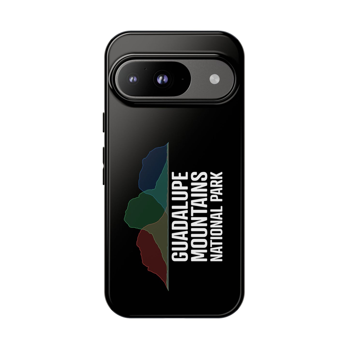 Guadalupe Mountains National Park Phone Case - Histogram Design