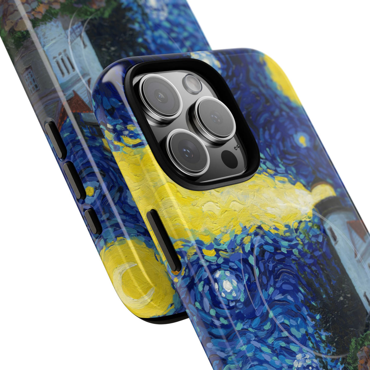 Acadia National Park iPhone Case with MagSafe - Starry Night Lighthouse