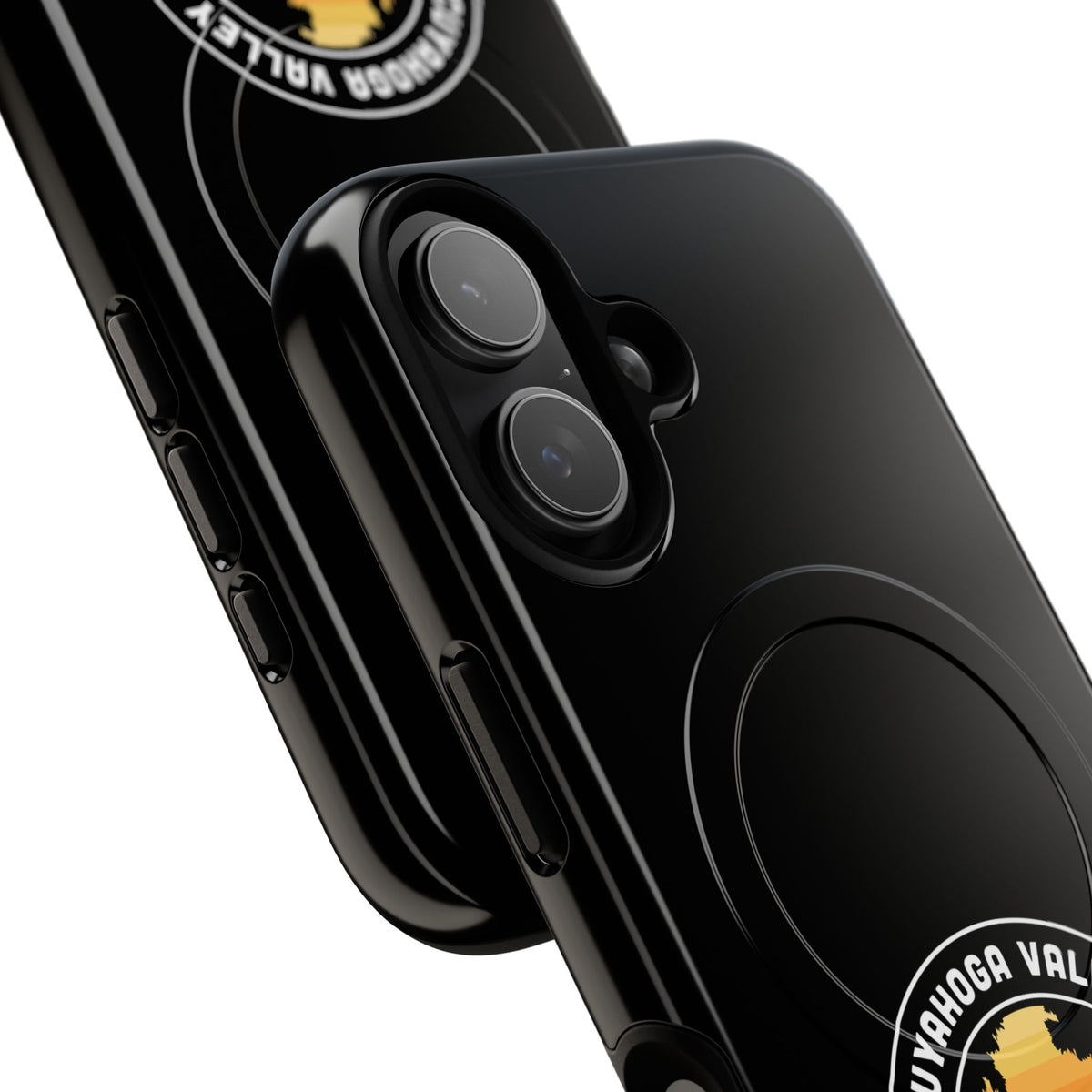 Cuyahoga Valley National Park iPhone Case with MagSafe - Round Emblem Design