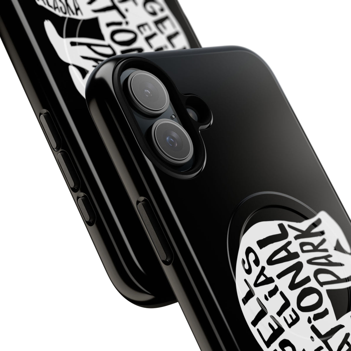 Wrangell - St. Elias National Park iPhone Case with MagSafe - Grizzly Bear Design