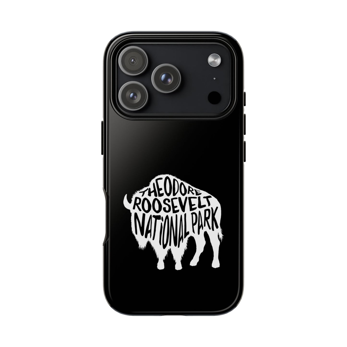 Theodore Roosevelt National Park Phone Case - Bison Design