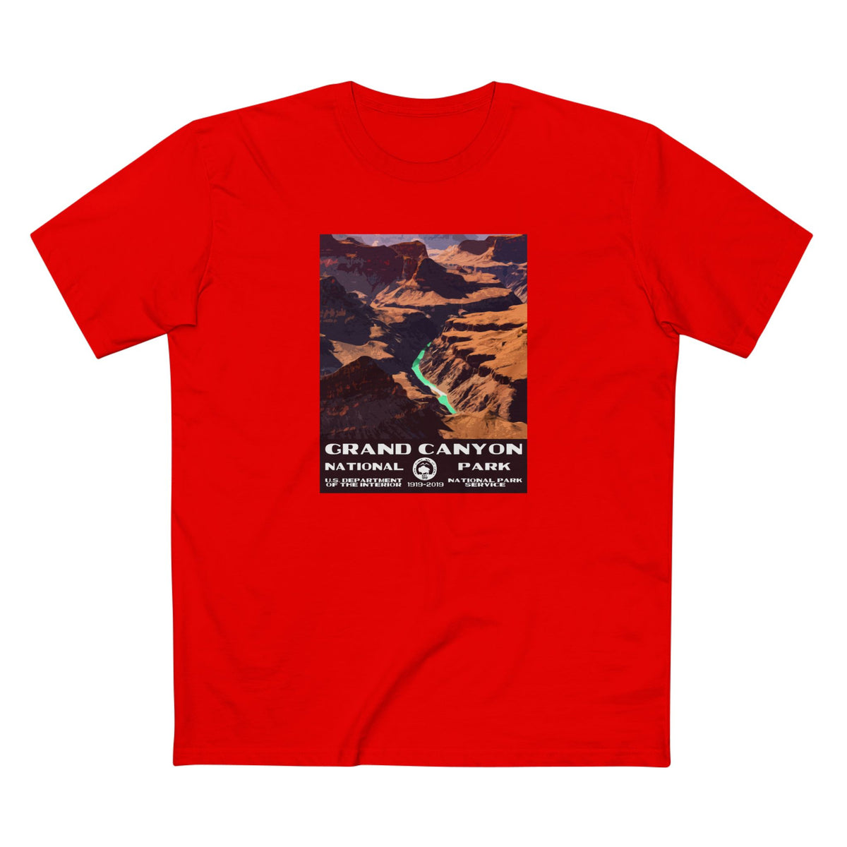 Grand Canyon National Park T-Shirt in Red