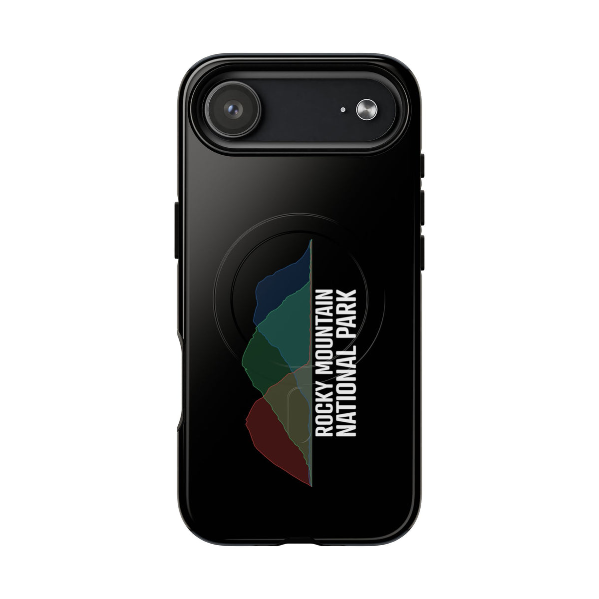 Rocky Mountain National Park iPhone Case with MagSafe - Histogram Design