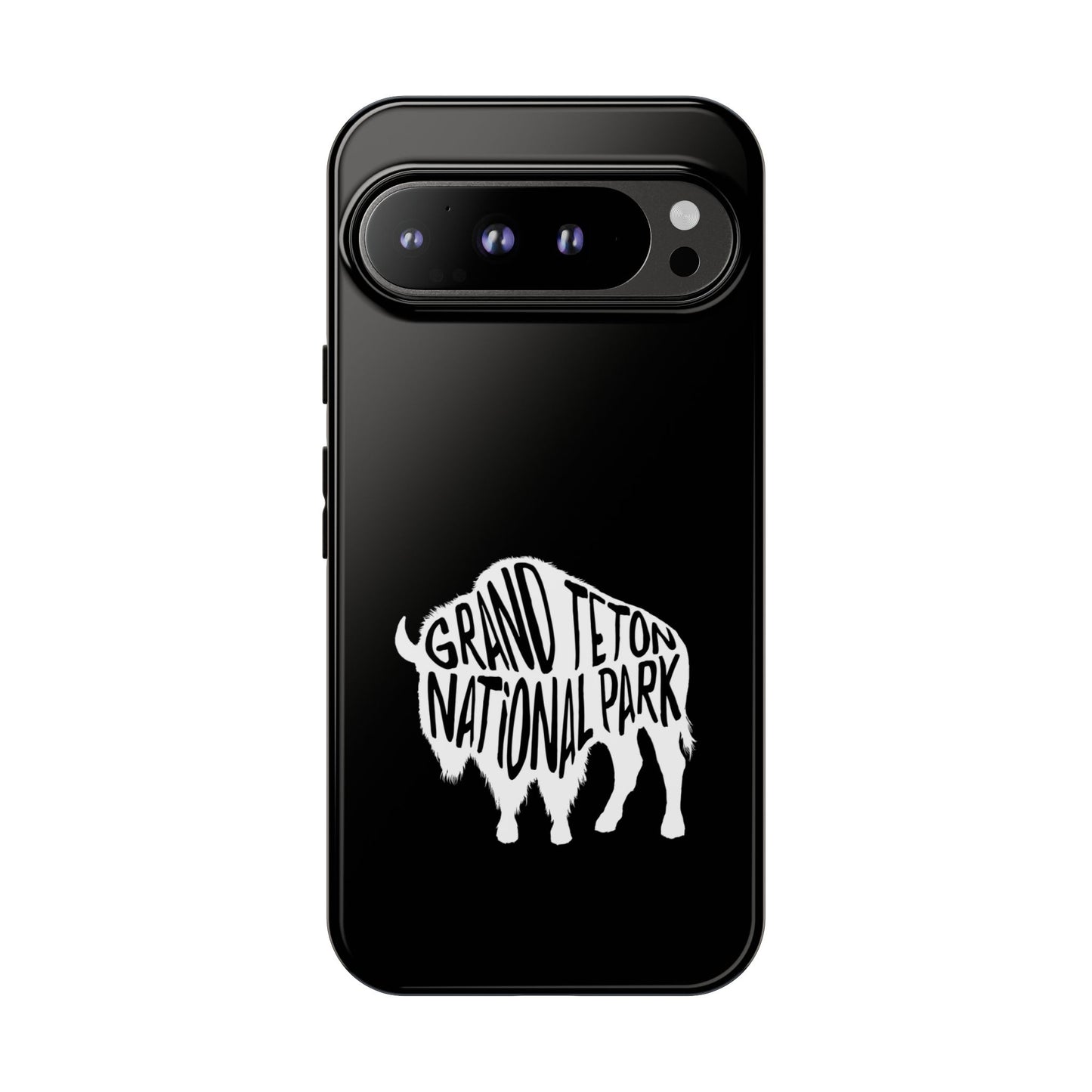 Grand Teton National Park Phone Case - Bison Design
