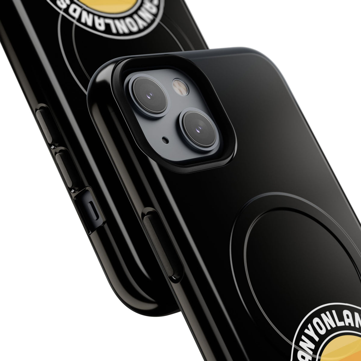 Canyonlands National Park iPhone Case with MagSafe - Round Emblem Design