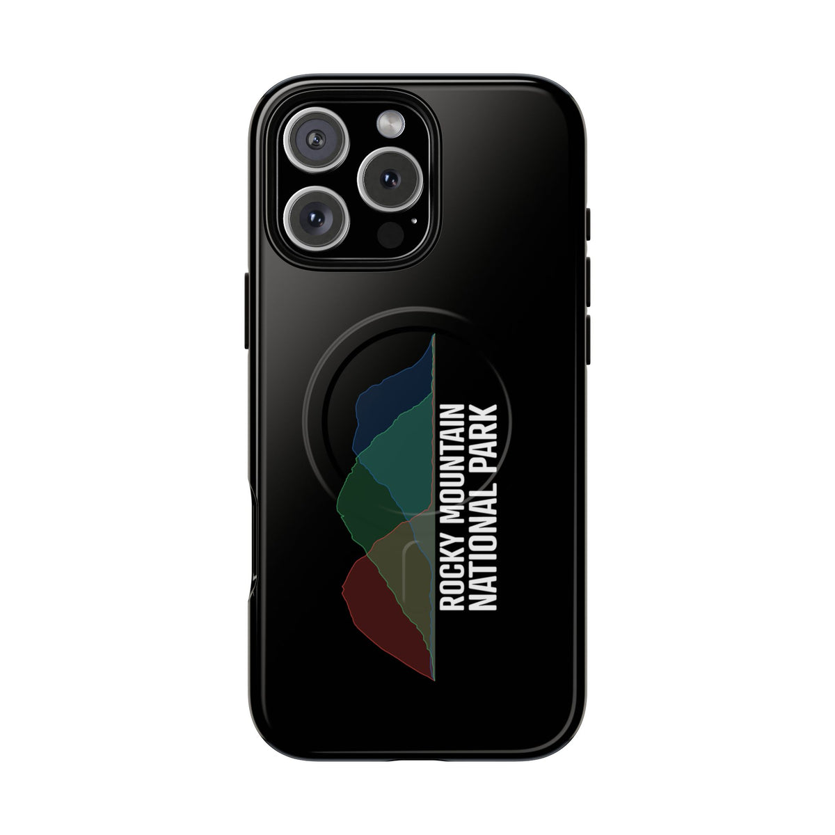 Rocky Mountain National Park iPhone Case with MagSafe - Histogram Design
