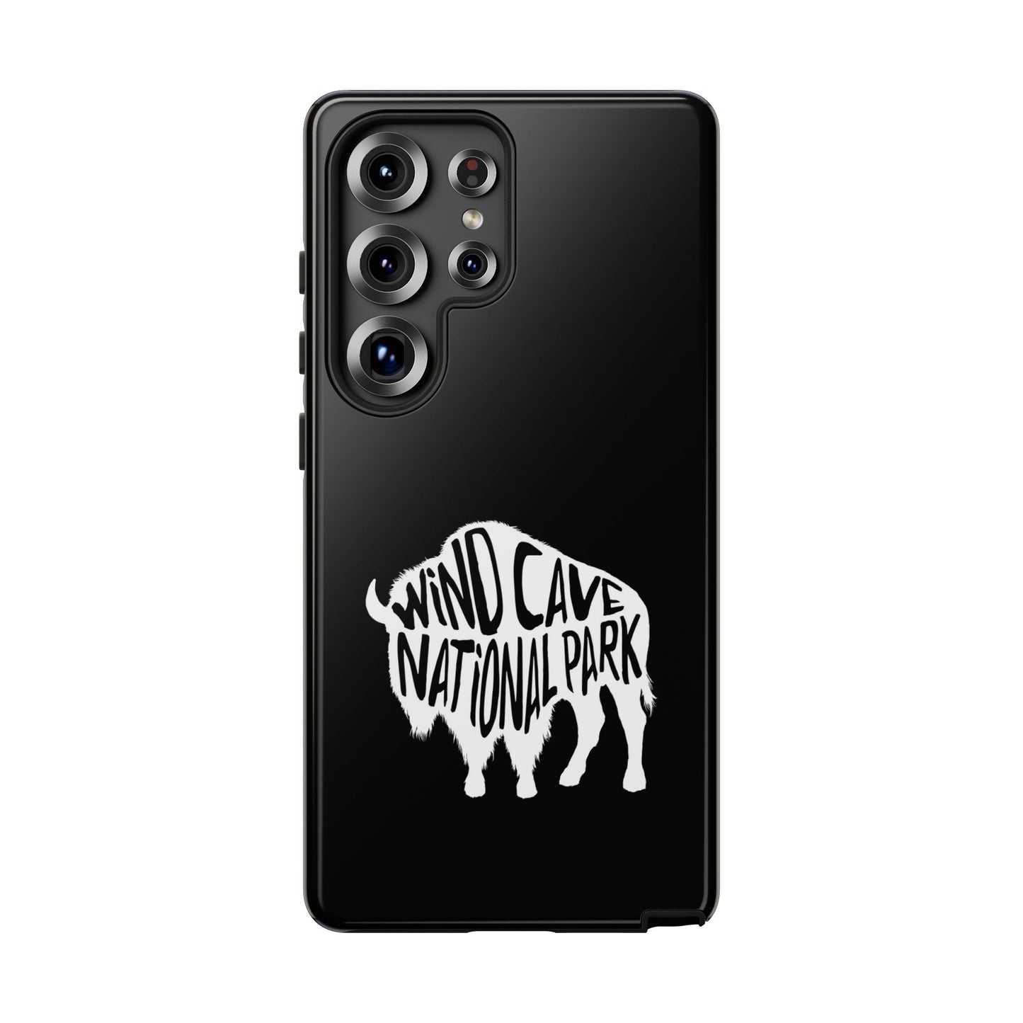 Wind Cave National Park Phone Case - Bison Design