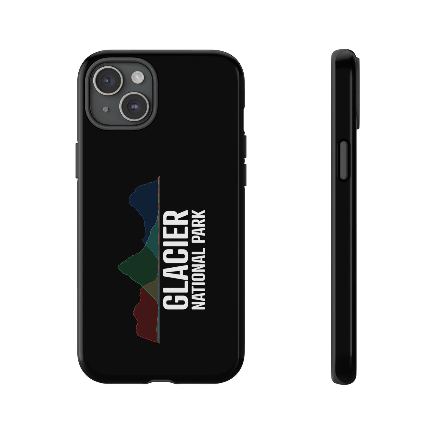 Glacier National Park Phone Case - Histogram Design
