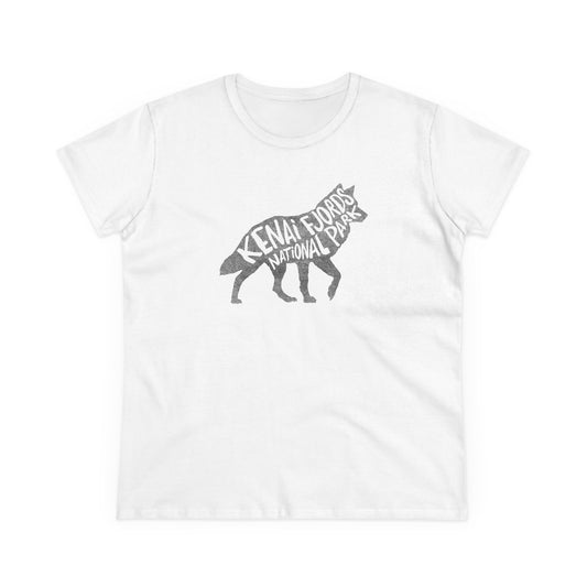 Kenai Fjords National Park Women's T-Shirt - Wolf