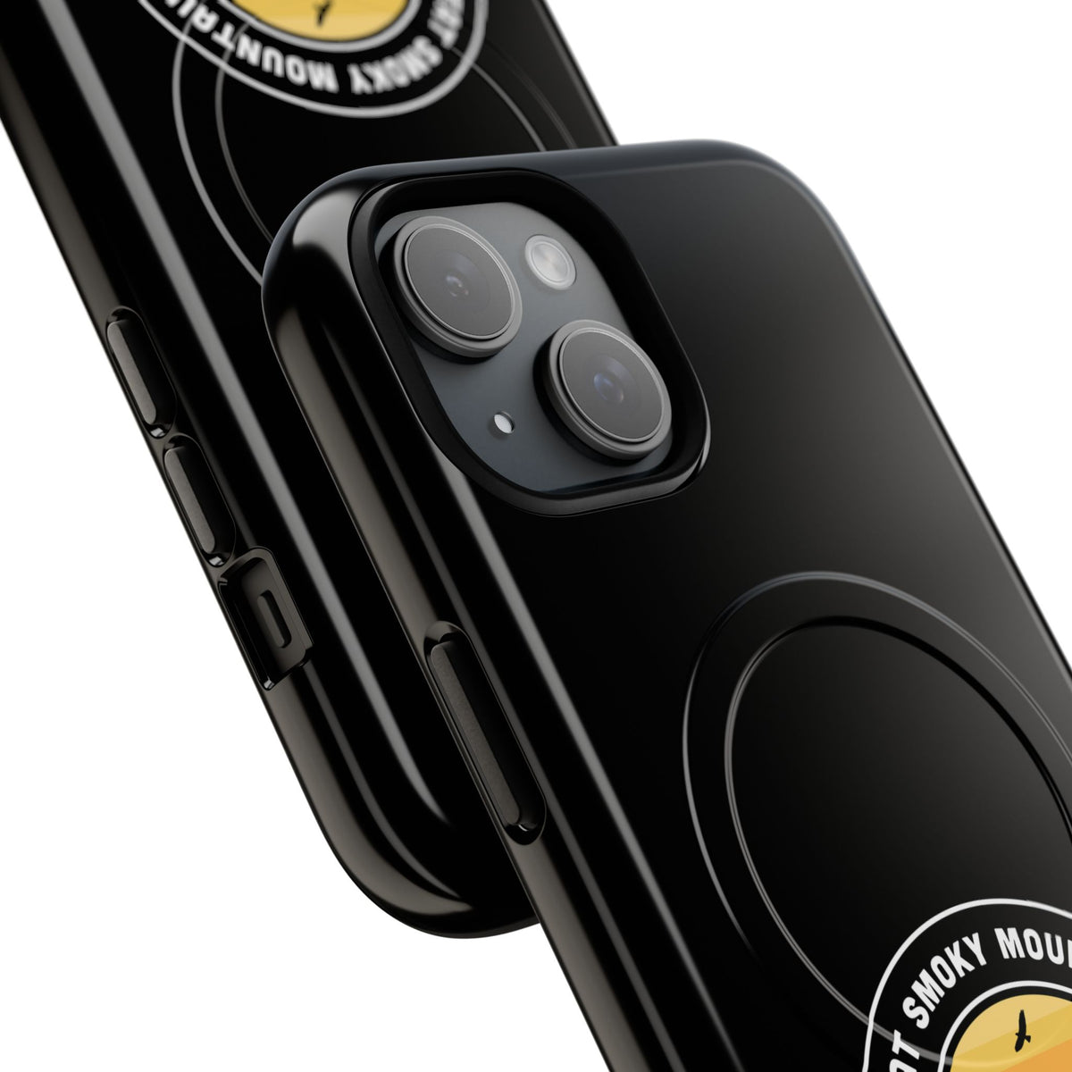 Great Smoky Mountains National Park iPhone Case with MagSafe - Round Emblem Design