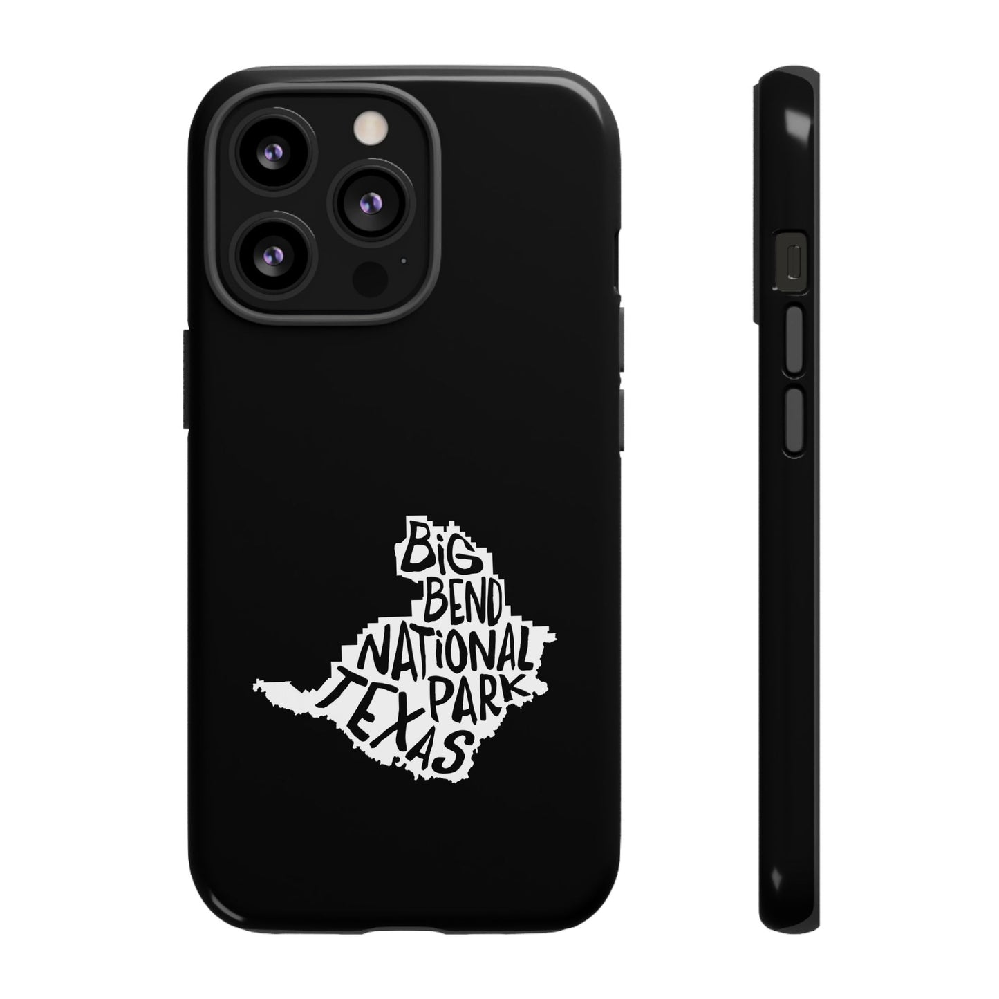 Big Bend National Park Phone Case - Map Design