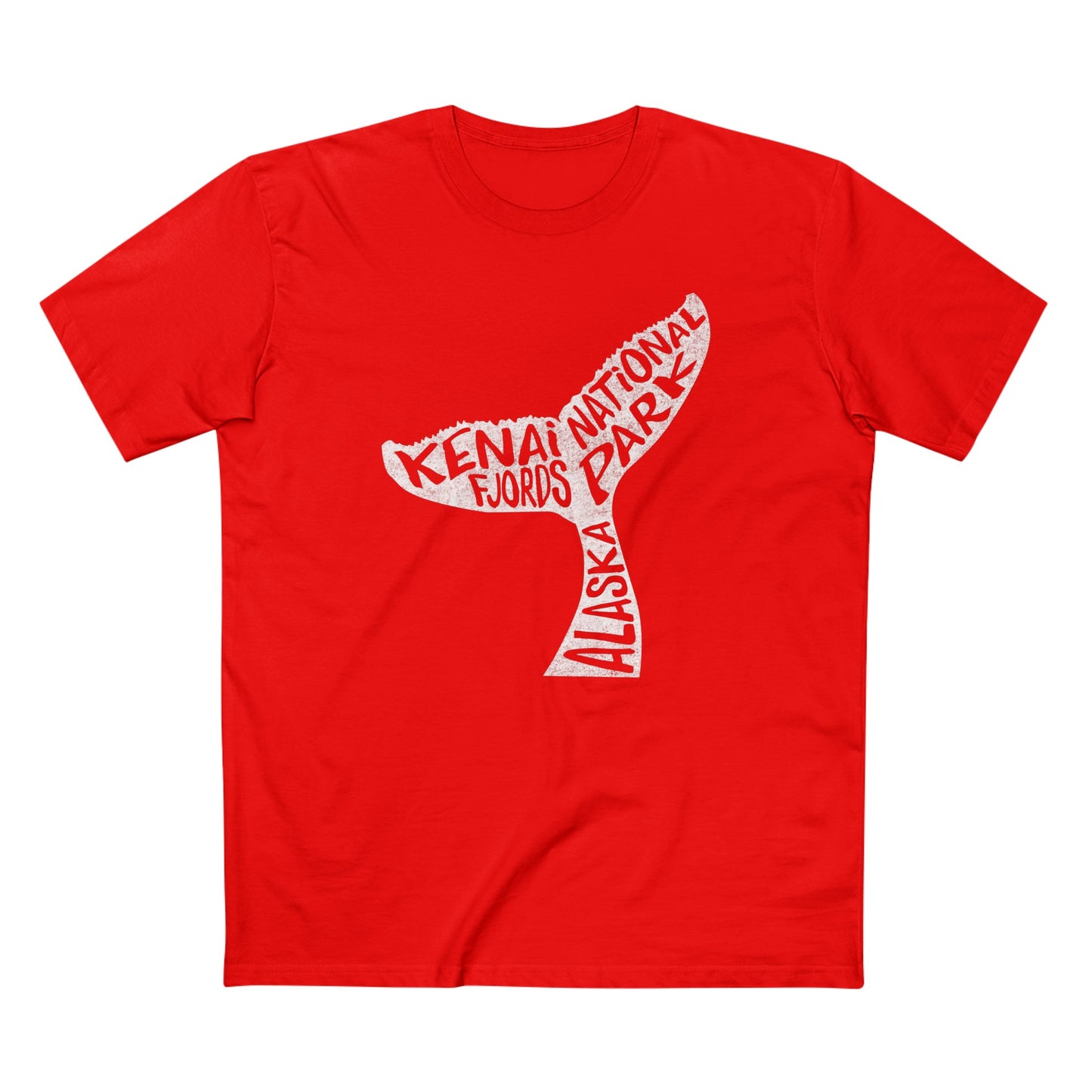 Kenai Fjords National Park T-Shirt - Whale Tail