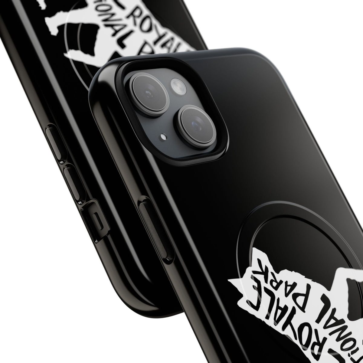 Isle Royale National Park iPhone Case with MagSafe - Wolf Design