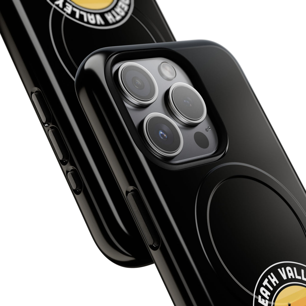 Death Valley National Park iPhone Case with MagSafe - Round Emblem Design