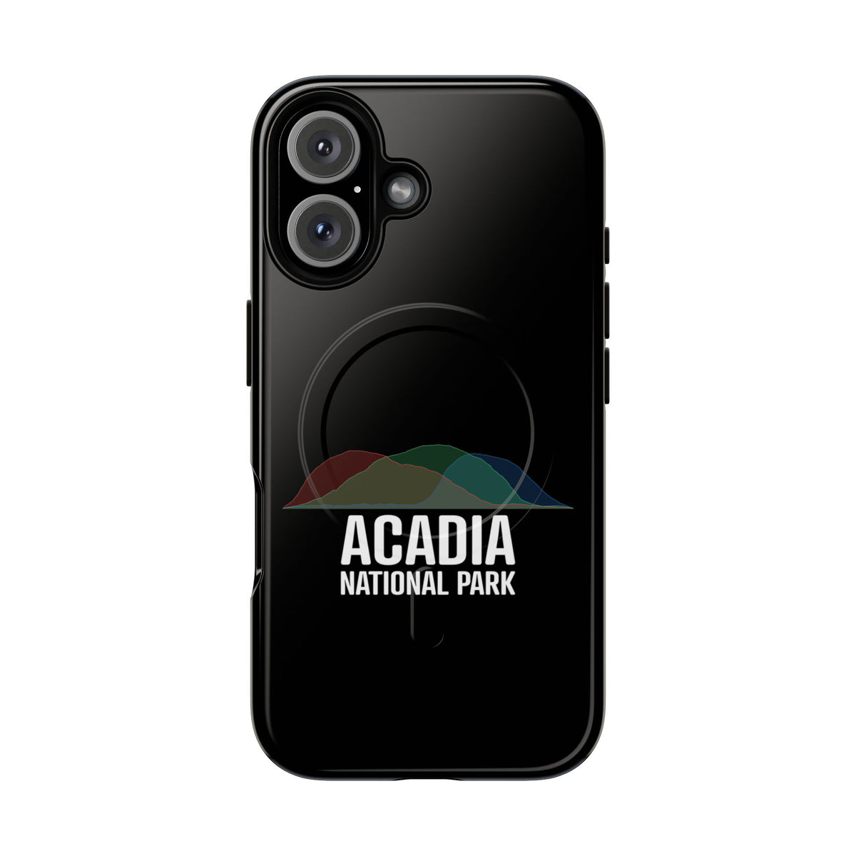 Acadia National Park iPhone Case with MagSafe - Histogram Design