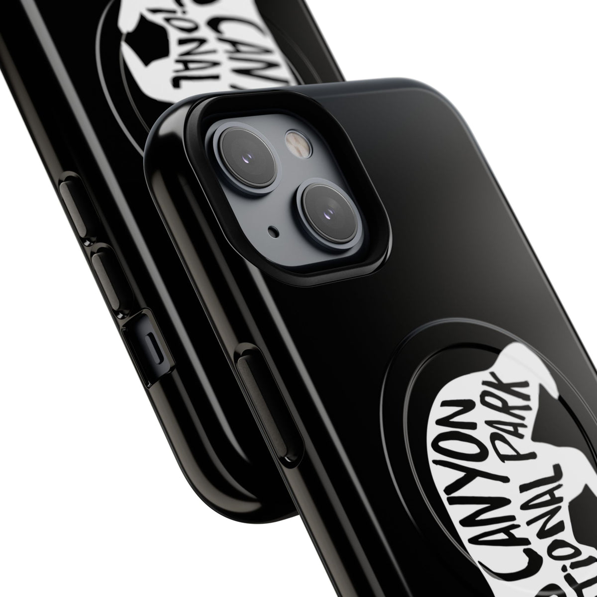 Kings Canyon National Park iPhone Case with MagSafe - Black Bear Design