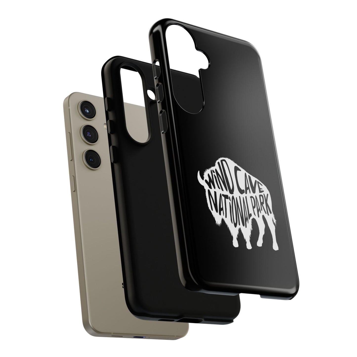 Wind Cave National Park Phone Case - Bison Design