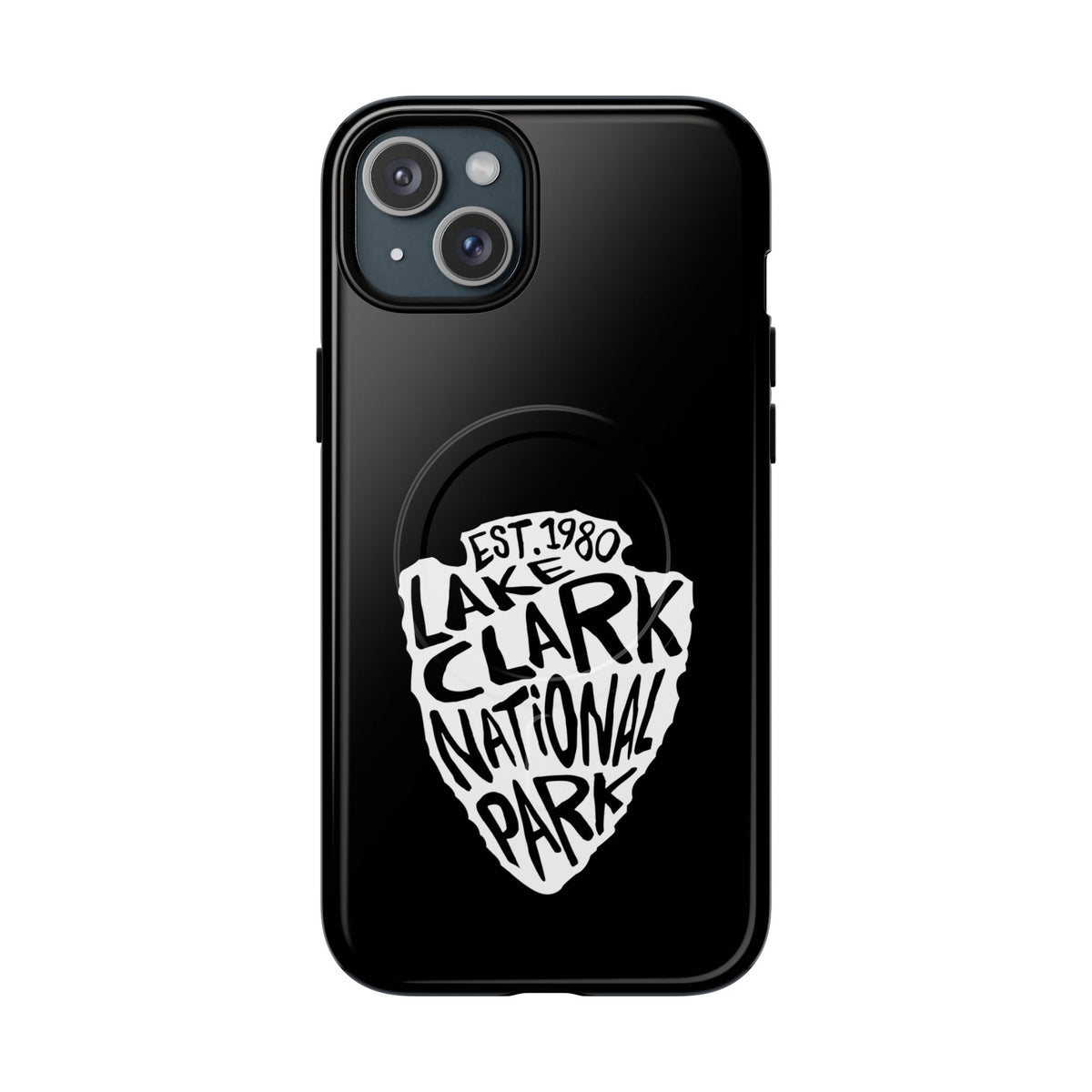 Lake Clark National Park iPhone Case with MagSafe - Arrowhead Design