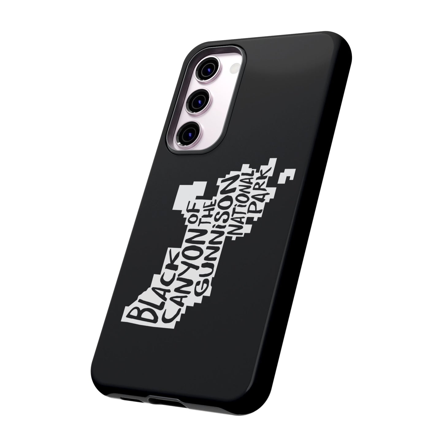 Black Canyon of the Gunnison National Park Phone Case - Map Design