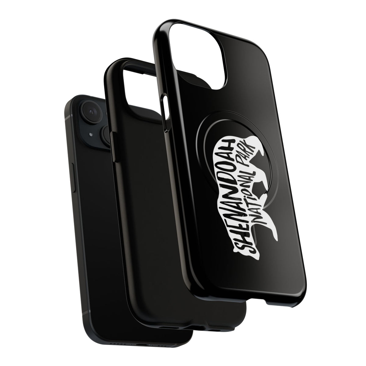 Shenandoah National Park iPhone Case with MagSafe - Black Bear Design