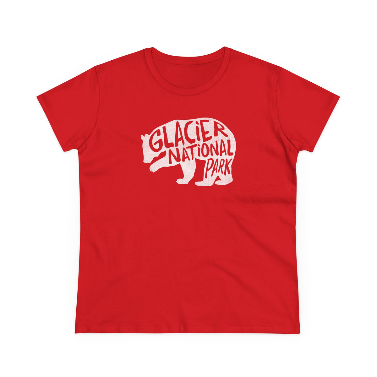 Glacier National Park Women's T-Shirt - Grizzly Bear