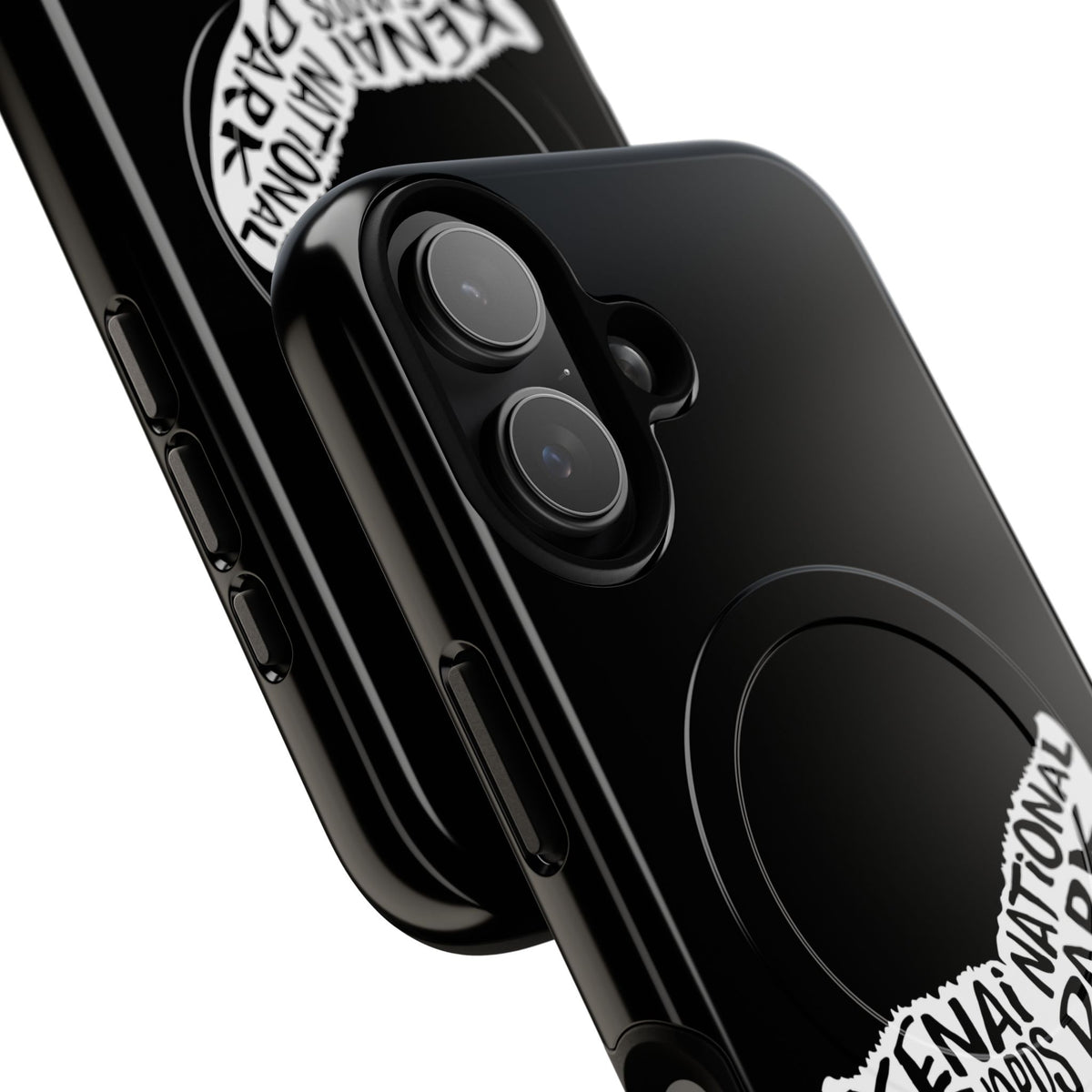 Kenai Fjords National Park iPhone Case with MagSafe - Humpback Whale Tail Design