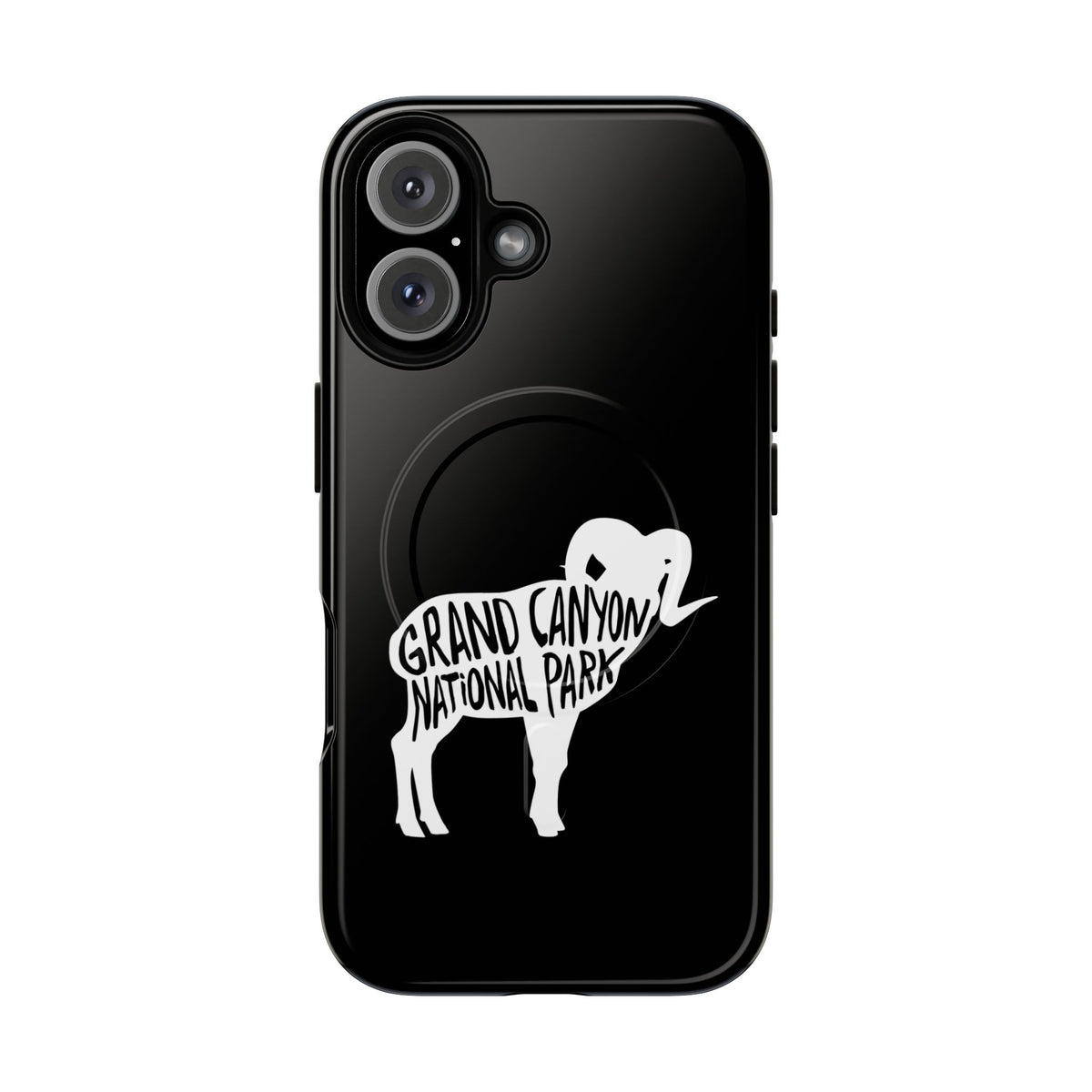 Grand Canyon National Park iPhone Case with MagSafe - Bighorn Sheep Design