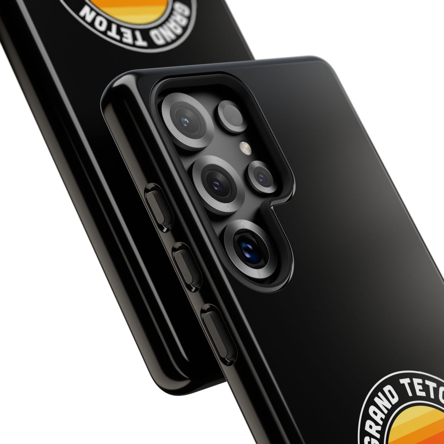 Grand Teton National Park Phone Case - Round Emblem Design