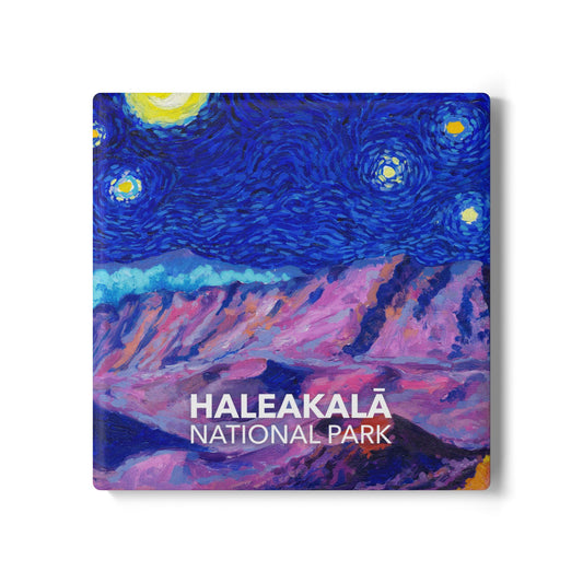 Haleakala National Park Coaster - The Starry Night