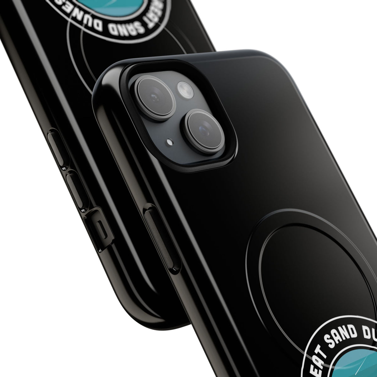 Great Sand Dunes National Park iPhone Case with MagSafe - Round Emblem Design