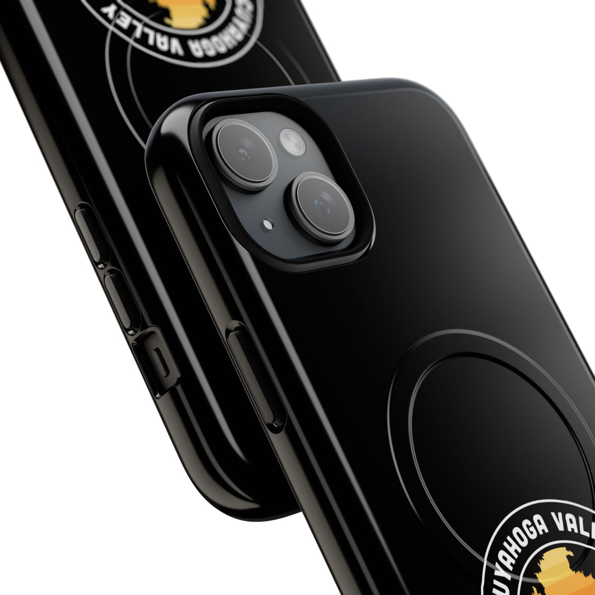 Cuyahoga Valley National Park iPhone Case with MagSafe - Round Emblem Design